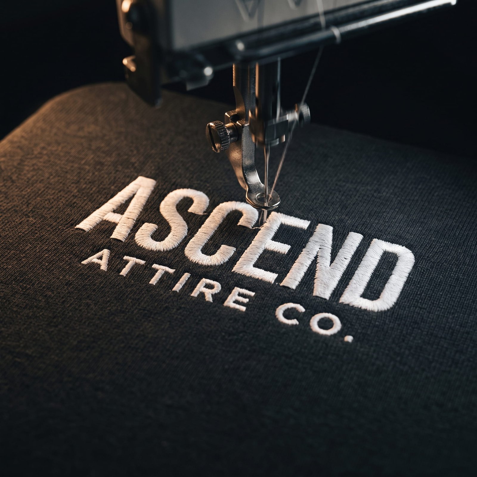 Embroidery close-up